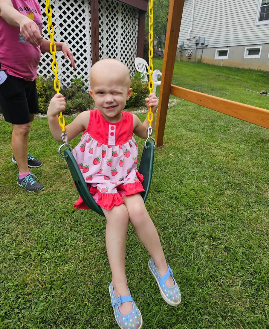 Bringing Joy and Laughter Granting Lyncoln's Swing Set Wish Backyard Products